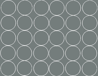 Naklejka koła 7 cm naklejki kółka kropki 30 sztuk szary matowy
