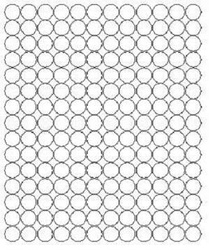 Naklejka koła 1,5 cm naklejki kółka kropki 180 szt biały matowy