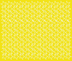 Naklejki gwiazdki 2 cm gwiazdy samoprzylepne 144 szt. żółty matowy