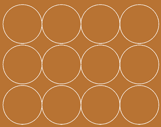 Naklejki koła 12 cm kółka grochy kropki 12 szt. miedziany matowy