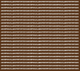 Naklejka litery samoprzylepne 3 mm naklejki brązowy matowy