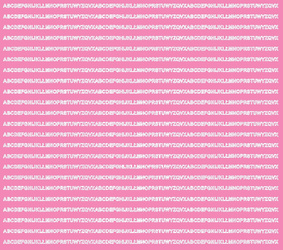 Naklejka litery samoprzylepne 3 mm naklejki z folii różowy z połyskiem