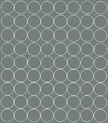 Naklejka koła 5 cm naklejki kółka kropki 72 sztuki szary połysk