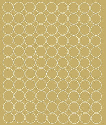 Naklejka koła 2 cm naklejki kółka kropki 99 sztuk złoty połysk