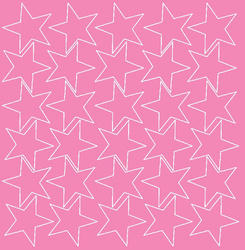 Naklejki gwiazdki 10 cm gwiazdy samoprzylepne 30 szt. różowy matowy