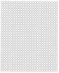 Kółka grochy samoprzylepne 7 mm bezbarwne połysk 720 szt.