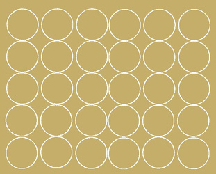 Naklejka koła 8 cm naklejki kropki 30 sztuk złoty z połyskiem