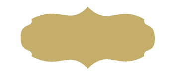 Etykieta na słoik 7,5x3 cm na przetwory 60 szt. złoty matowy