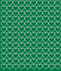 Naklejki serca walentynki 2 cm naklejka 130 sztuk zielony matowy