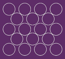 Naklejka koła 10 cm naklejki kółka grochy kropki 18 sztuk fioletowy połysk