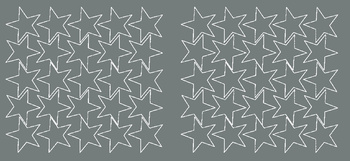 Naklejki gwiazdki 5 cm gwiazdy samoprzylepne 50 szt. szary z połyskiem