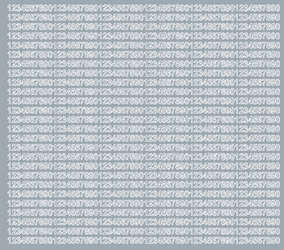 Naklejki cyfry samoprzylepne 5 mm srebrny matowy