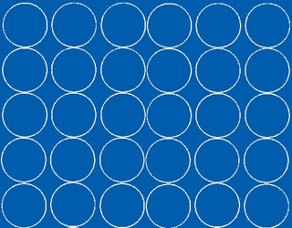 Naklejka koła 7 cm naklejki kółka kropki 30 szt niebieski połysk