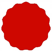 Etykieta na słoik 5,5 cm na przetwory 48 szt. czerwony matowy