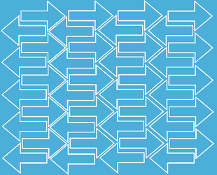 Naklejki strzałki, strzałka 10x7 cm 40 szt. jasnoniebieski z połyskiem