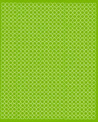 Naklejki koła 7 mm kółka grochy kropki 720 szt. limonkowy zielony matowy