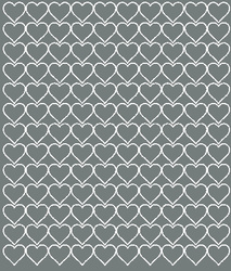 Naklejki serca walentynki 2 cm naklejka 130 sztuk szary połysk