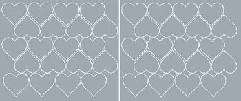 Naklejki serca walentynki 5 cm naklejka 40 sztuk  srebrny z połyskiem