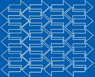 Naklejka strzałki 10x7cm 40 sztuk naklejki niebieski matowy