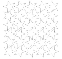 Naklejki gwiazdki 10 cm gwiazdy samoprzylepne 30 szt. biały z połyskiem