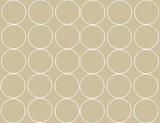 Naklejka koła 7 cm naklejki kółka kropki 30 sztuk beżowy matowy