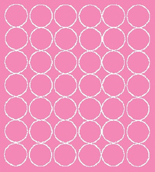Naklejka koła 3 cm naklejki kółka grochy kropki 42 sztuk różowy z połyskiem