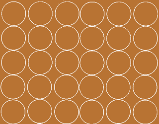 Naklejki koła 8 cm kółka grochy kropki 30 szt. miedziany matowy
