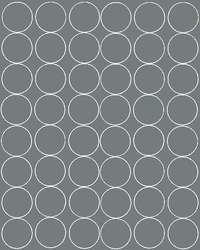Naklejka koła 6 cm naklejki kółka kropki 48 szt szary połysk