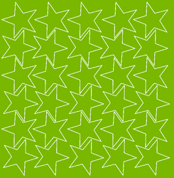 Naklejki gwiazdki 10 cm gwiazdy samoprzylepne 30 szt. limonkowy zielony matowy