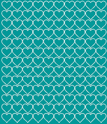 Naklejki serca walentynki 2 cm naklejka 130 szt turkusowy matowy