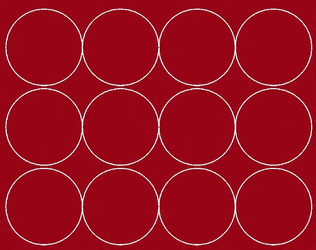 Naklejka koła 12 cm naklejki kropki 12 szt ciemno czerwony matowy