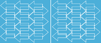 Naklejki strzałki, strzałka 7x4,5 cm 42 szt. jasnoniebieski z połyskiem