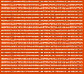 Naklejka litery samoprzylepne 3 mm naklejki pomarańczowy matowy